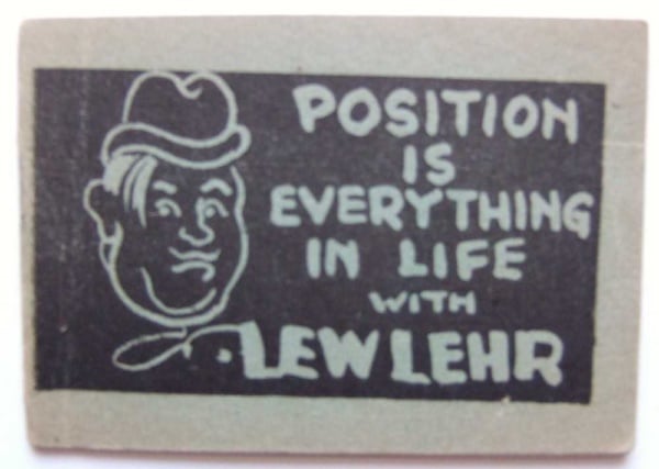 The dirty little history of eight pager comics (plus how tijuana bibles got their name). 35 Position is Everything in Life with Lew Lehr (Tijuana Bible, 8-Pager)