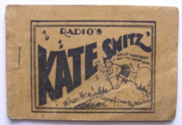 Radio's Kate Smitz "When the Moon Comes Over the Mountain" (Tijuana Bible, 8-Pager)