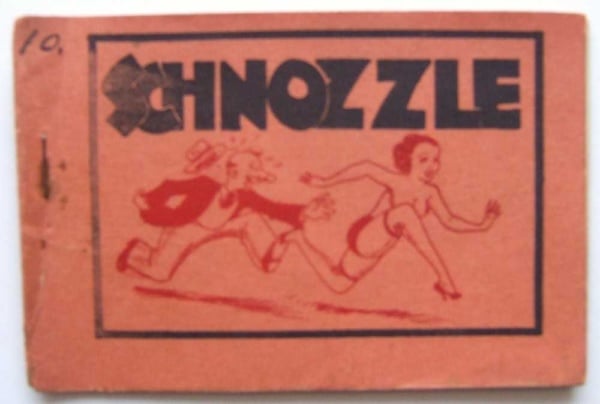 The dirty little history of eight pager comics (plus how tijuana bibles got their name). 43 Schnozzle (Jimmy Durante) (Tijuana Bible, 8-Pager)