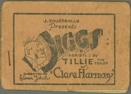 Tijuana Bible 8-pager comic - Jiggs