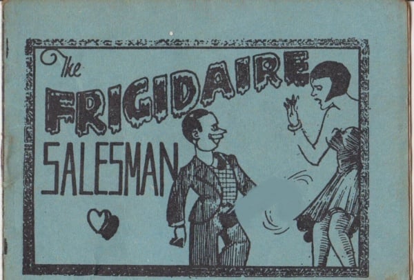 Tijuana Bible 8-pager comic - The Frigidaire salesman