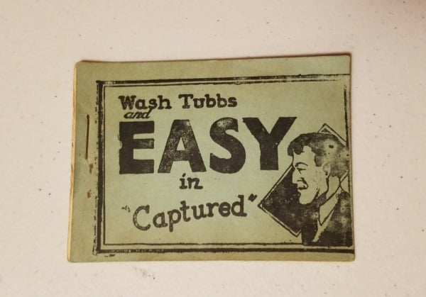 Tijuana Bible 8-pager comic - Wash Tubbs and Easy in Captured