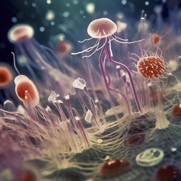 Assemblage of primordial eukaryotic organisms of the ‘Protosterol Biota’