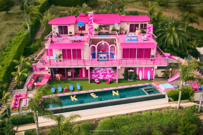 Barbie Ken DreamHouse - exterior overview from above