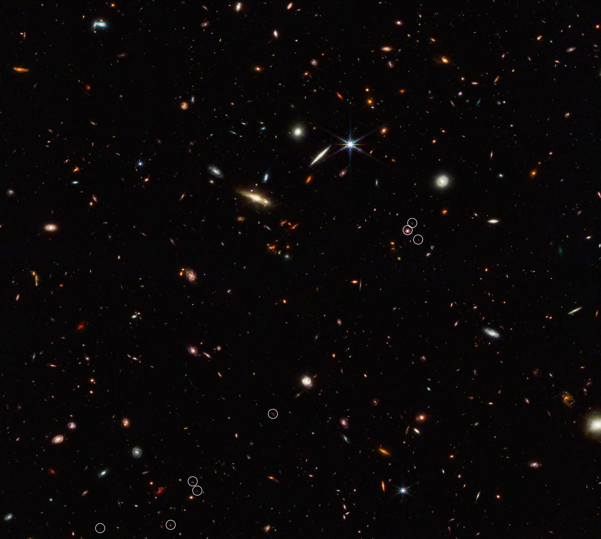 James webb space telescope identifies the earliest strands of the cosmic web - filaments that existed just 830 million years after the big bang. 1 James Webb Space Telescope identifies the earliest strands of the cosmic web