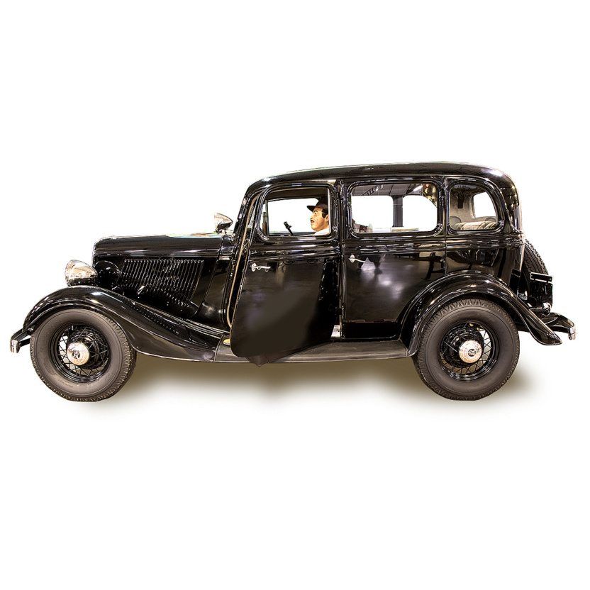 John Dillinger’s Infamous 1933 Ford V8 Escape Car And Other Legendary