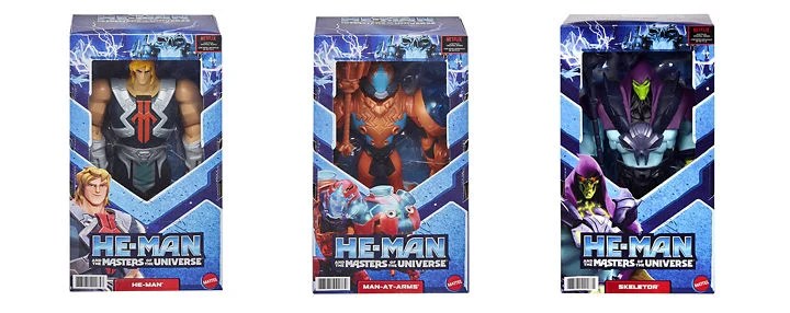 Mattel introduces new masters of the universe toy collections tied to the upcoming netflix animated series, he-man and the masters of the universe. 8 large action figures 1440x571 1