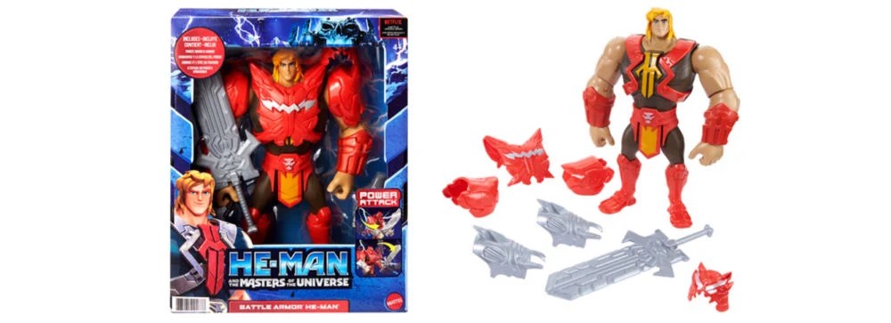 Mattel introduces new masters of the universe toy collections tied to the upcoming netflix animated series, he-man and the masters of the universe. 4 origins lg he man 1051x381 1