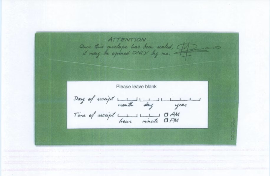 Patrice Runner psychic fraud envelope
