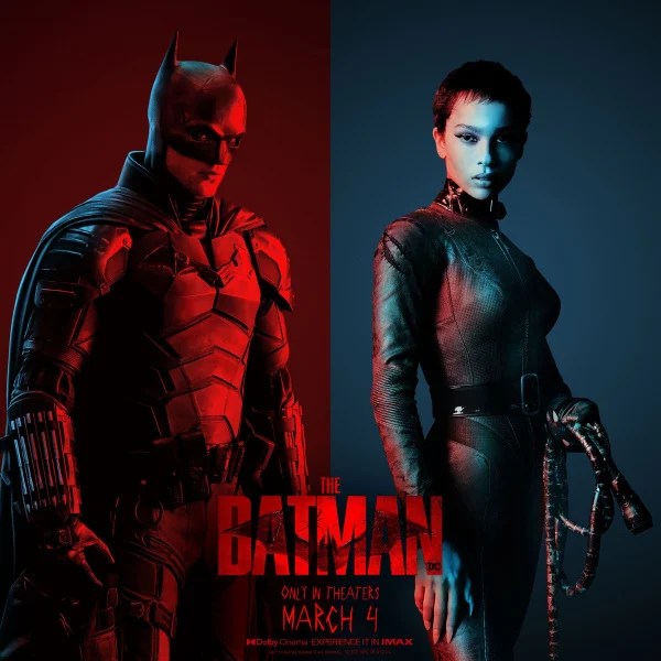 the batman poster catwoman instagram