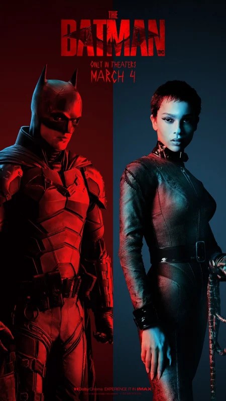 the batman poster catwoman snapchat