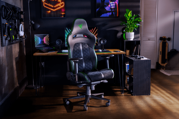 Everything we discovered at razercon 2021 including rad gaming chairs, cool headsets, portable gaming systems, and yes, the zephyr wearable air purifier mask with interior cooling fans and dizzying lighting effects. 12 Enki24855 shot1 R2