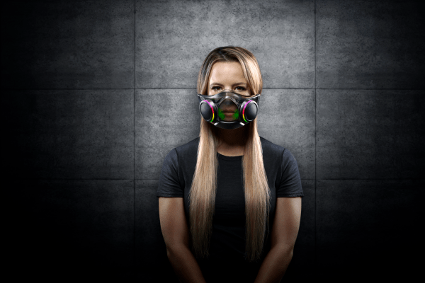 Everything we discovered at razercon 2021 including rad gaming chairs, cool headsets, portable gaming systems, and yes, the zephyr wearable air purifier mask with interior cooling fans and dizzying lighting effects. 7 Female Front HAZEL27484 R1 1