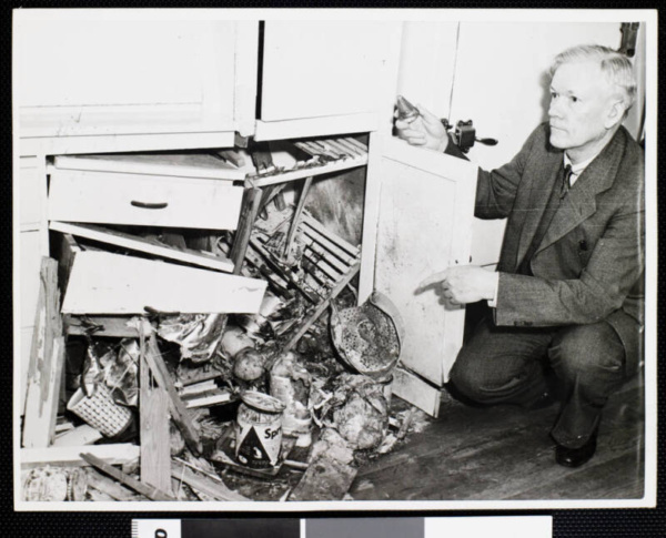 Battle for Los Angeles - Doctor’s home hit by shell splinters