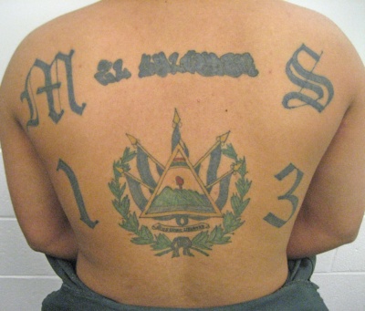 MS-13 gang tattoos