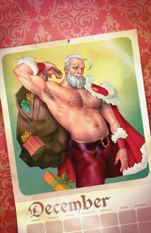 BatmanSanta Silent Knight Returns 1 1 25 Kevin Wada