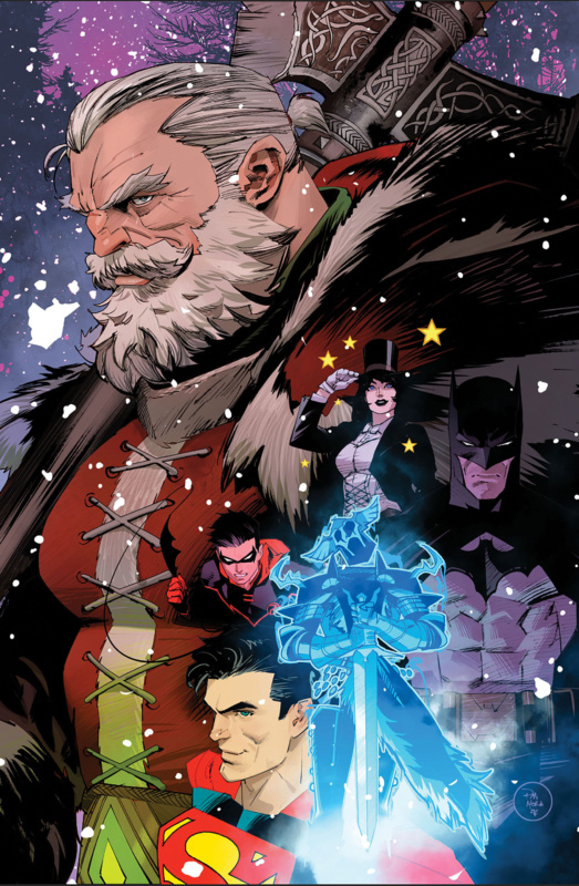 BatmanSanta Silent Knight Returns 1 OTO Dan Mora