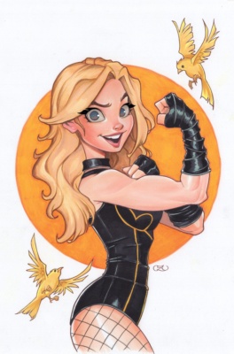Black Canary Best of the Best 1 Cvr Var Chrissie Zullo