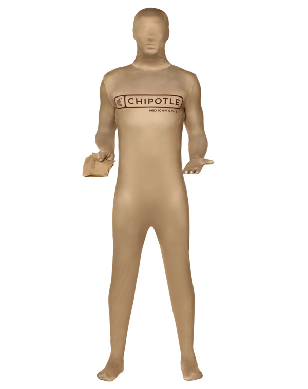 Chipotle napkin costume