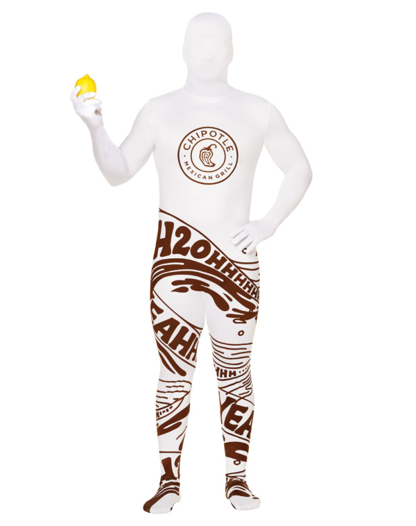 Chipotle water cup costume
