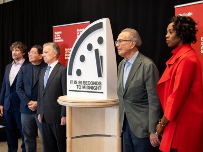 Doomsday clock has been set to 89 seconds - closest ever to human extinction. 2 2025 Doomsday Clock Announcement 4
