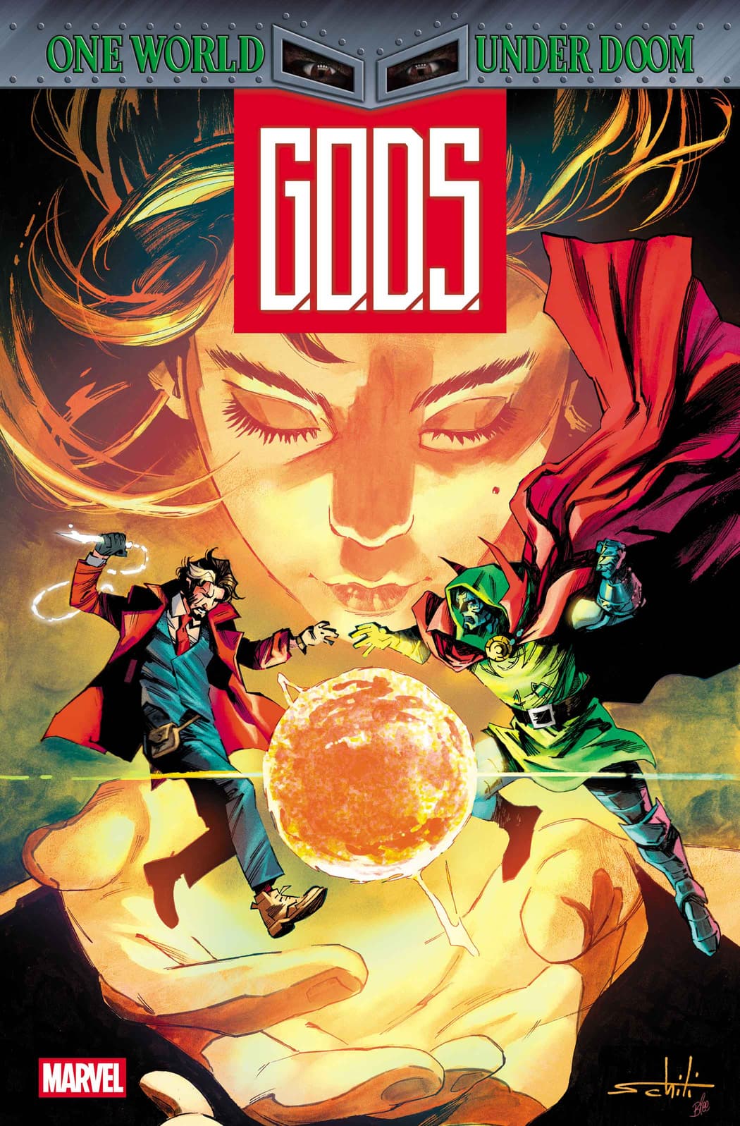 A new slate of major marvel comics debuts today, generating wide excitement among fans. 1 godsdoom2025001 cover