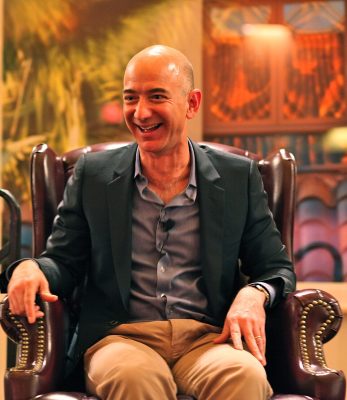 Jeff Bezos at the ENCORE awards.