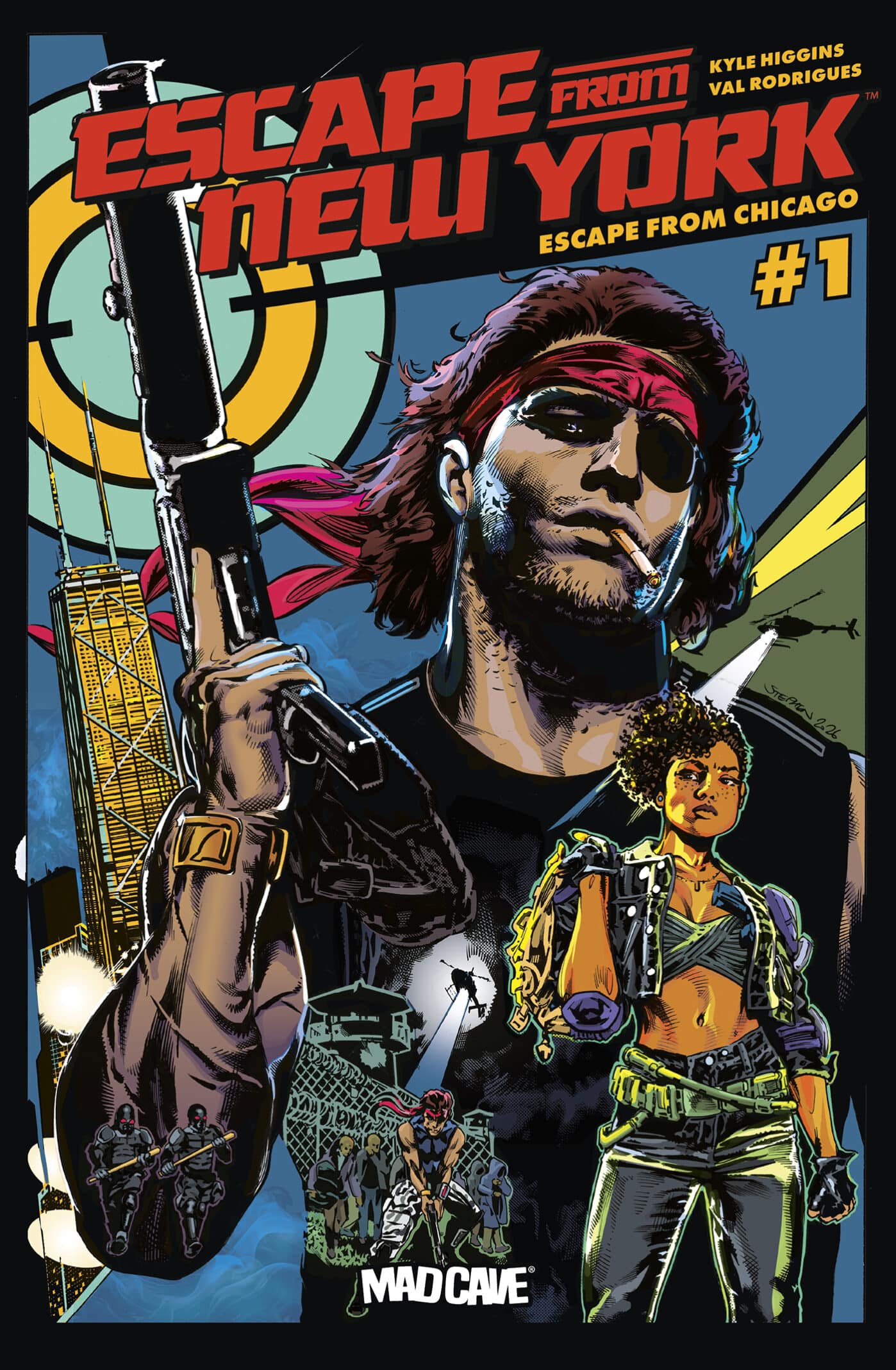 Escape from chicago comic announced for 2026 1 Escape From New York Escape From Chicago 1 cover A by Stephen Mooney scaled 1