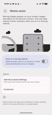Motion Assist Pixel 11 1