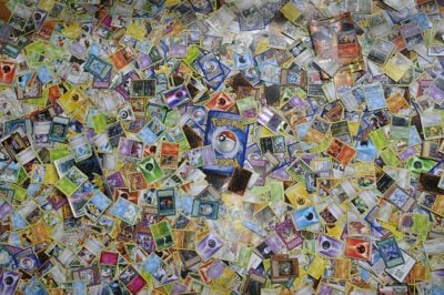 Pokemon trading card collection