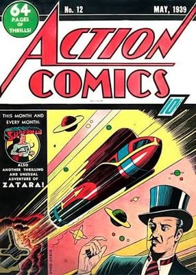 action comics 12 may 1939