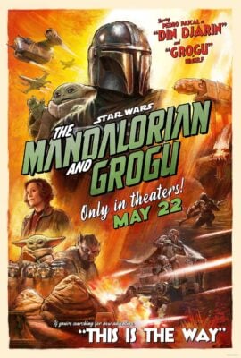 mandalorian grogu poster