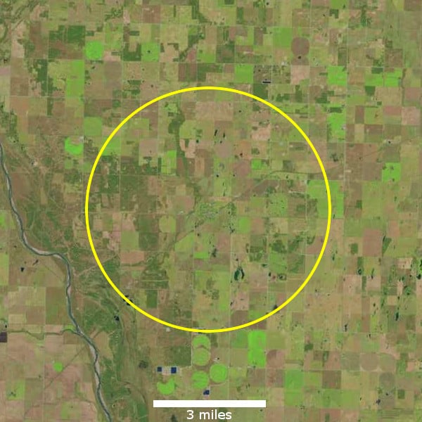 Oklahoma’s hidden meteor impact crater rewrites extinction history 1 Ames crater LC08 CU 015012 20211031 20211113 02