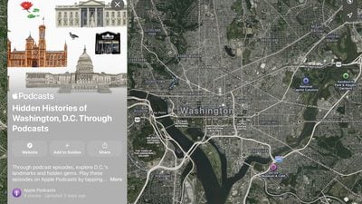apple maps podcasts hidden histories