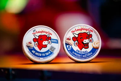 Why did the laughing cow stop laughing? The story behind the serious new logo. 2 laughing cow we need to talk packaging
