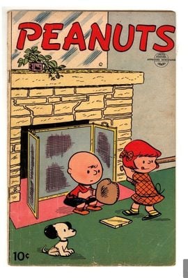 peanuts 1 1953 rare comic