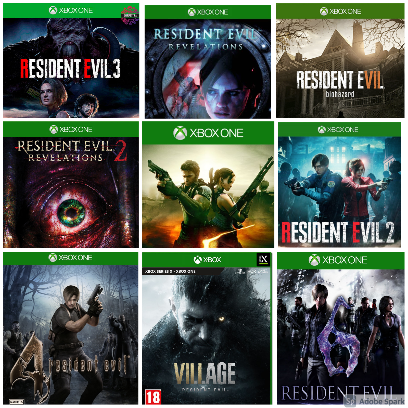 resident evil games