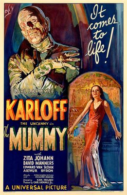 Official film poster for The Mummy (1932)