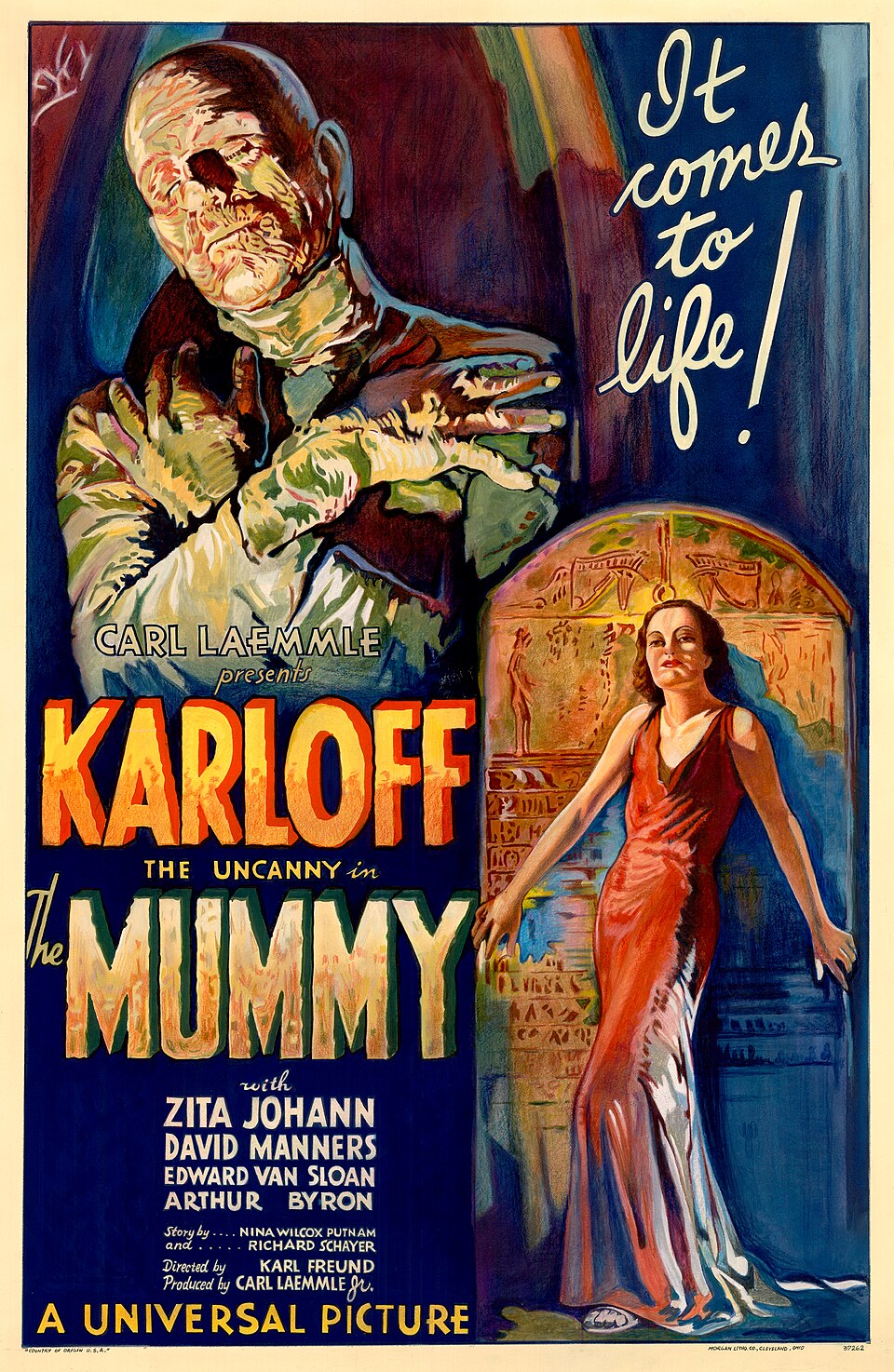 The exorcist tops new fan survey, still reigns as ultimate horror classic 1 Official film poster for The Mummy (1932)