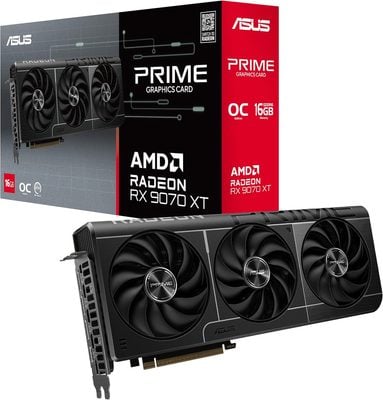 asus radeon rx 9070 xt graphics card gpu