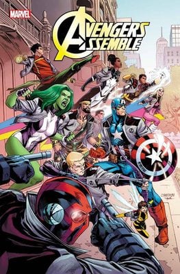 avengers assemble comic book cover