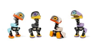 Pollen Robotics Microduck tiny biped robot
