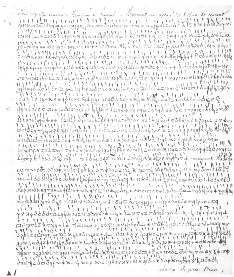 napoleon war cipher 1809